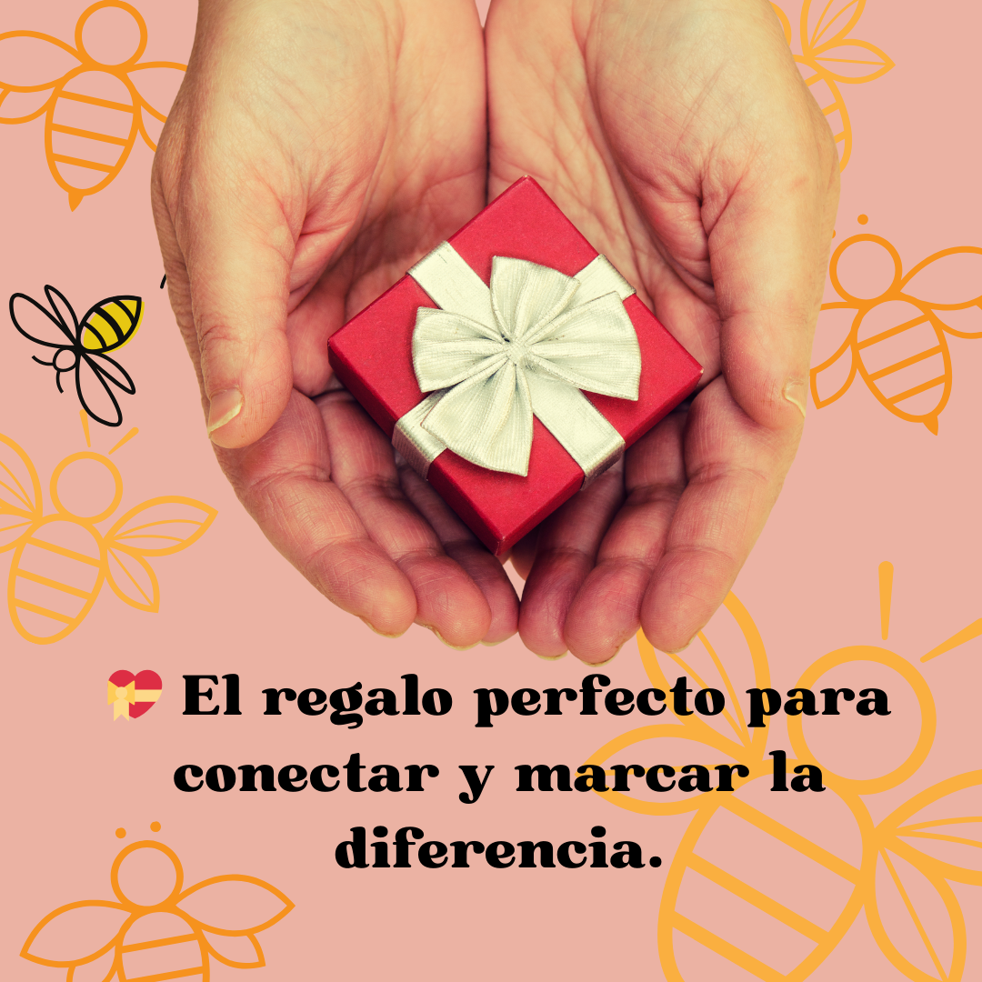 OFERTA 1+1 Pendientes de Abeja Plata S925