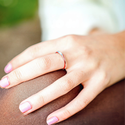 Anillo AJUSTABLE Hilo Rojo del Destino