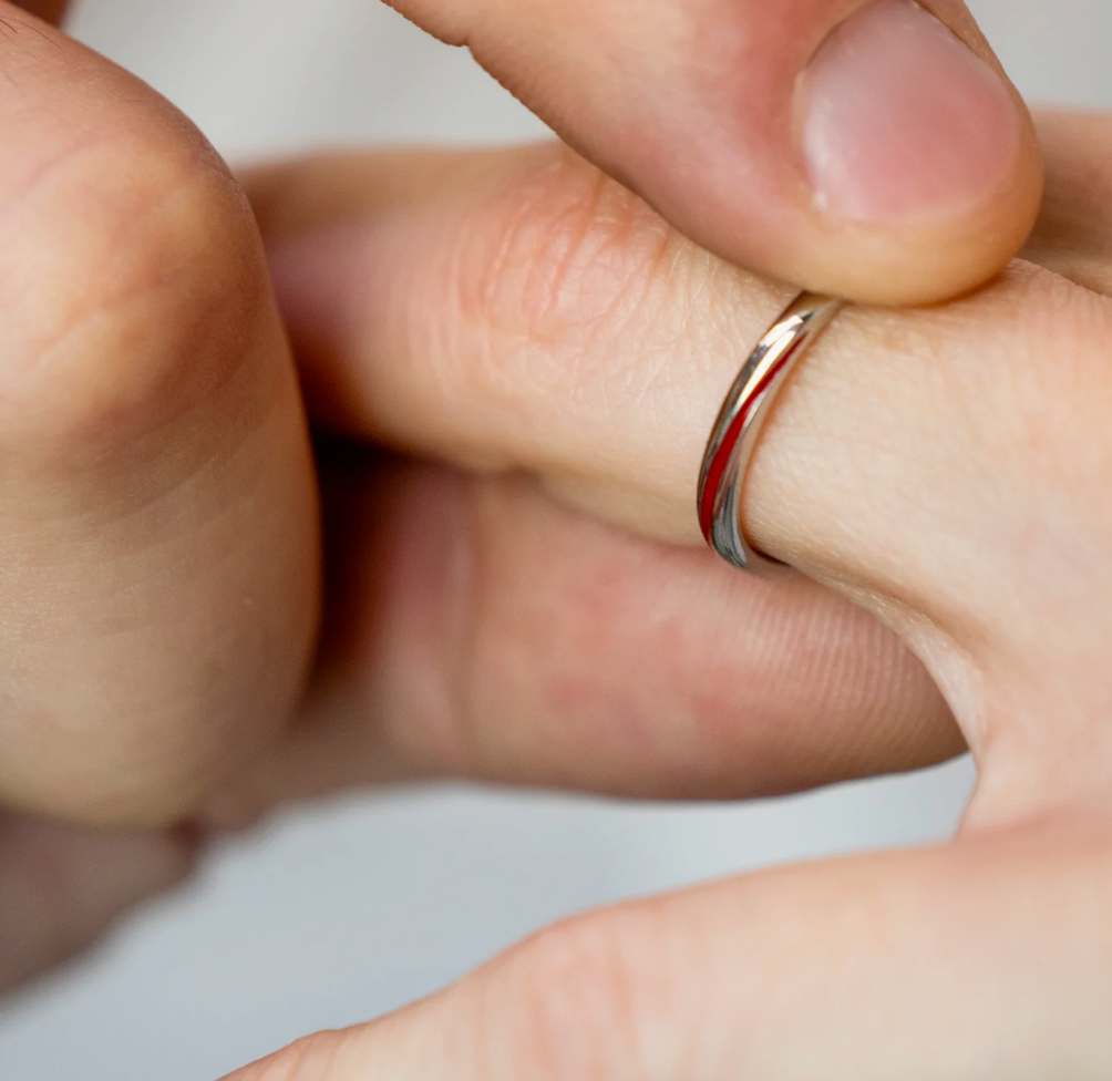 Anillo Extra del Hilo Rojo del Destino